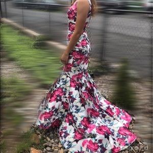Floral Prom Dress